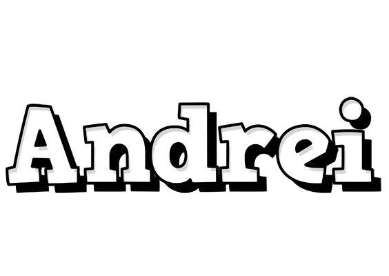 Andrei snowing logo