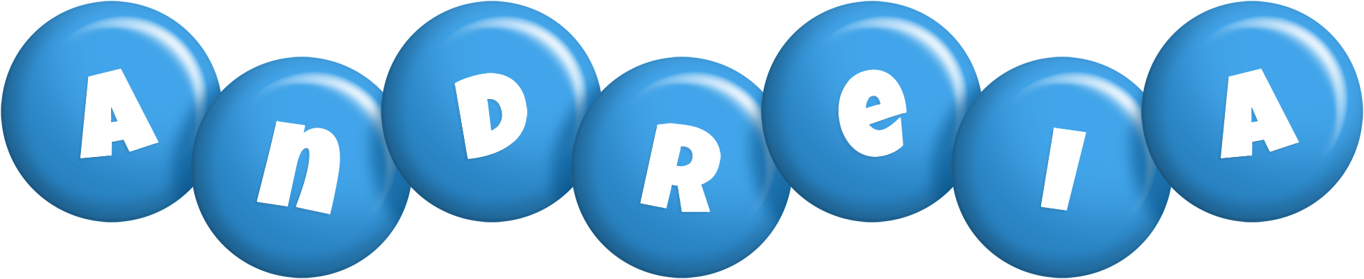Andreia candy-blue logo