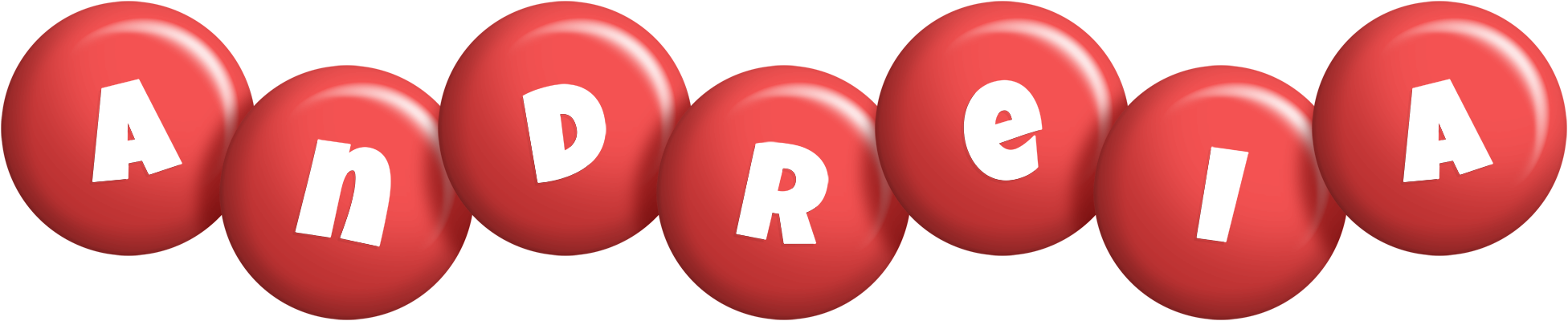 Andreia candy-red logo