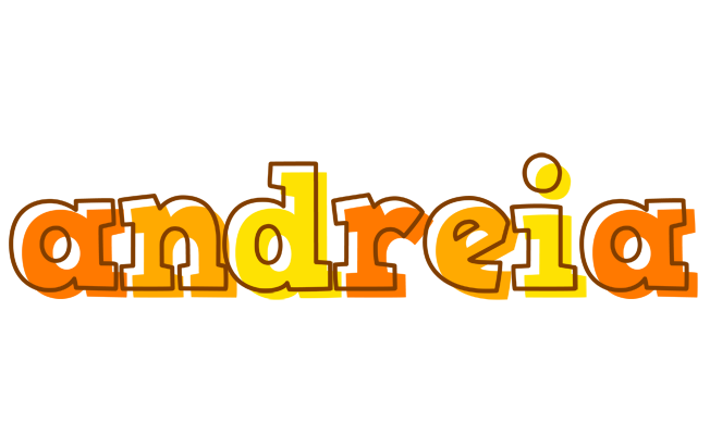 Andreia desert logo
