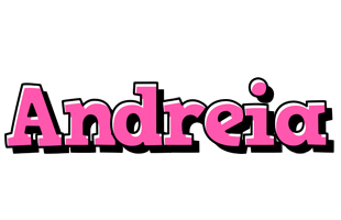 Andreia girlish logo