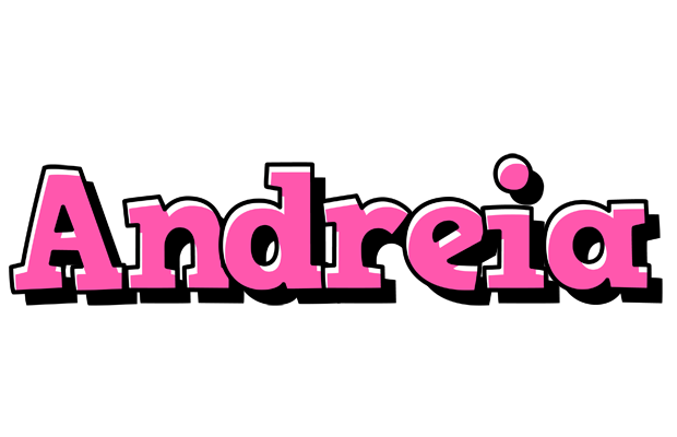 Andreia girlish logo