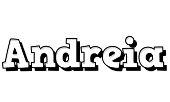 Andreia snowing logo