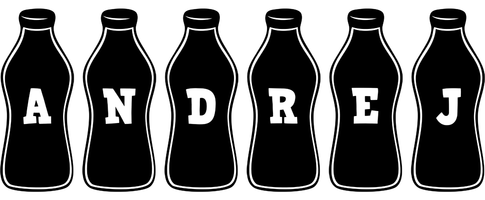 Andrej bottle logo