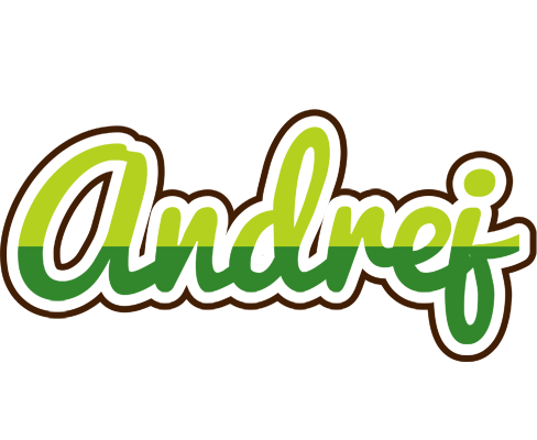 Andrej golfing logo