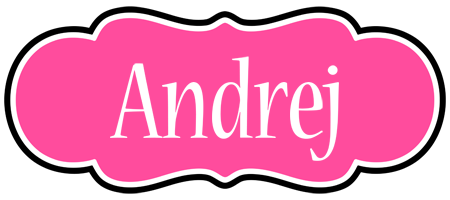Andrej invitation logo