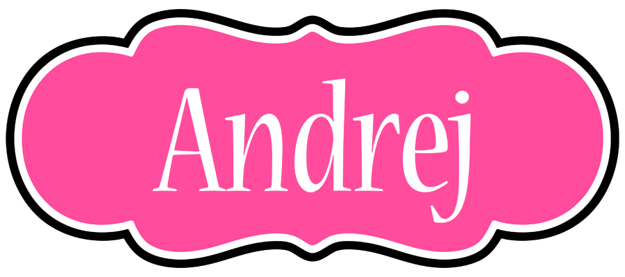 Andrej invitation logo
