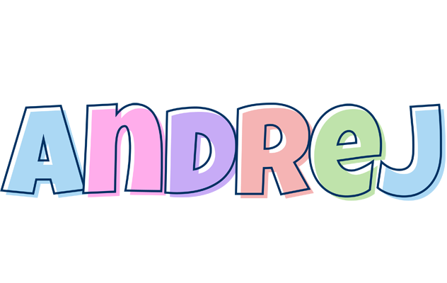 Andrej pastel logo
