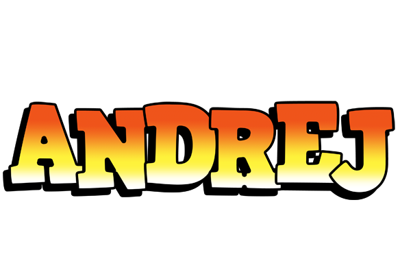 Andrej sunset logo