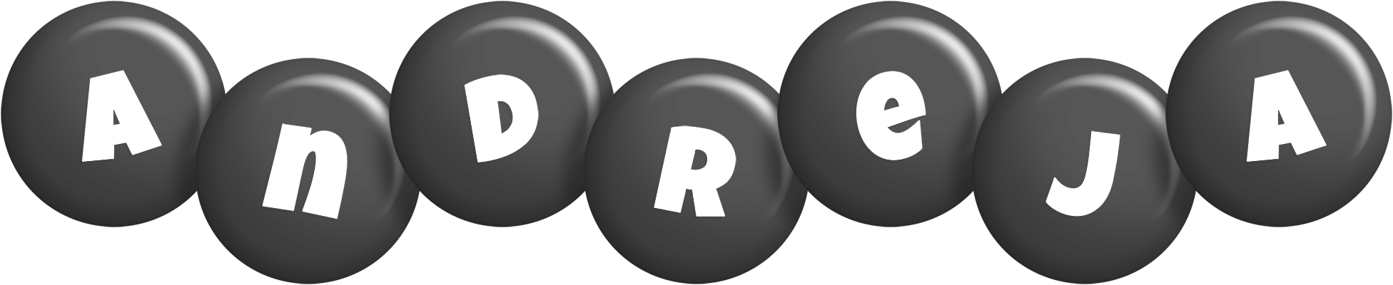 Andreja candy-black logo