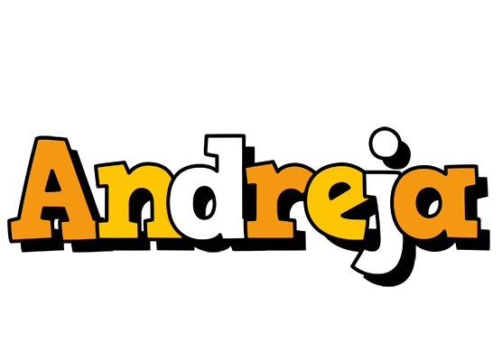 Andreja cartoon logo