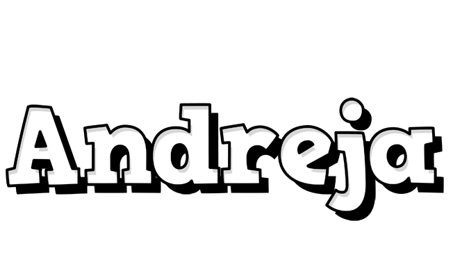 Andreja snowing logo