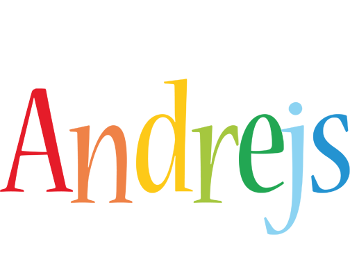 Andrejs birthday logo