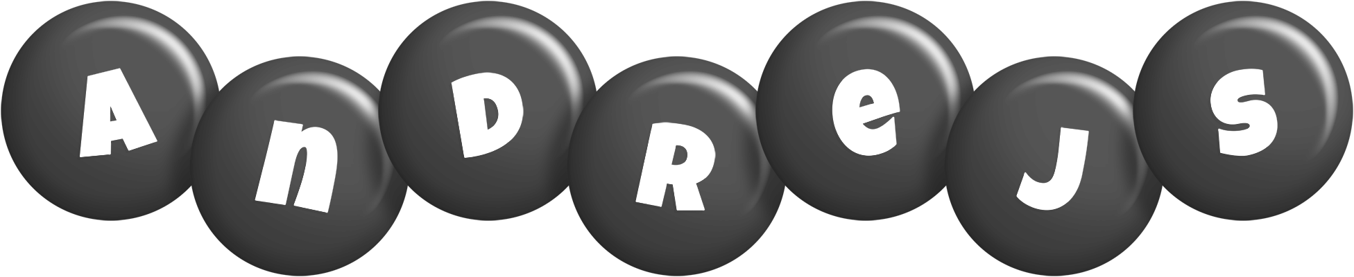 Andrejs candy-black logo