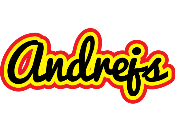 Andrejs flaming logo