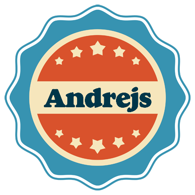 Andrejs labels logo