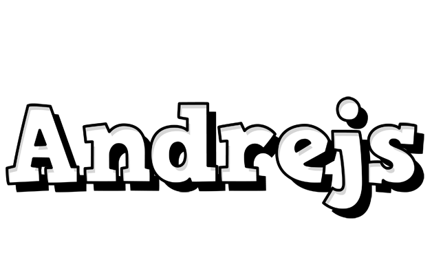Andrejs snowing logo