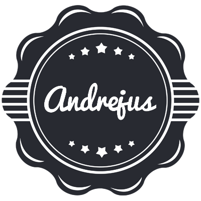 Andrejus badge logo