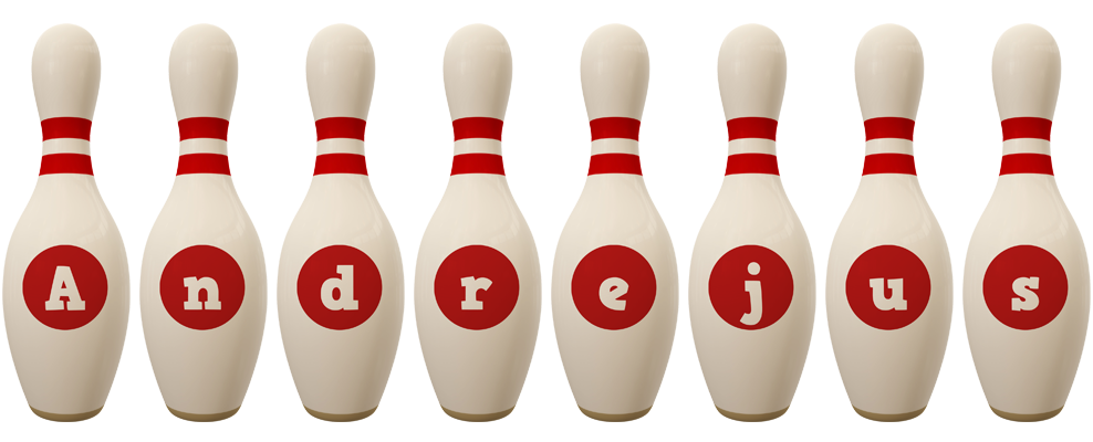 Andrejus bowling-pin logo