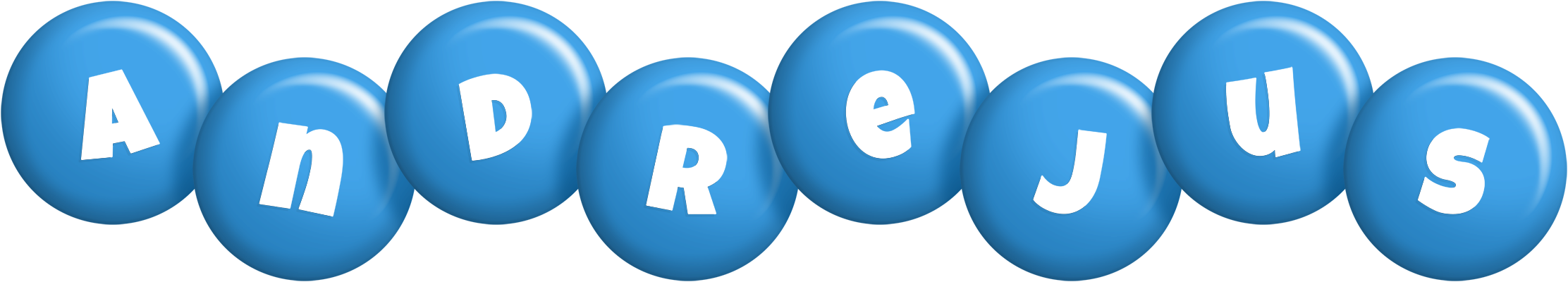 Andrejus candy-blue logo