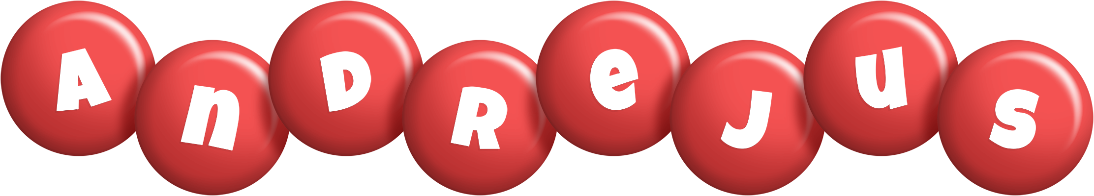 Andrejus candy-red logo