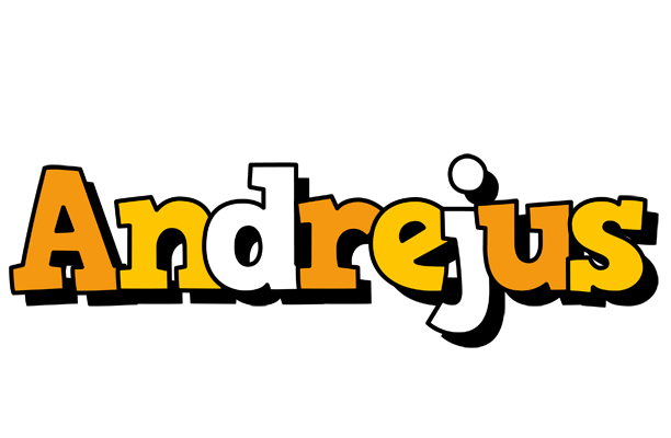 Andrejus cartoon logo
