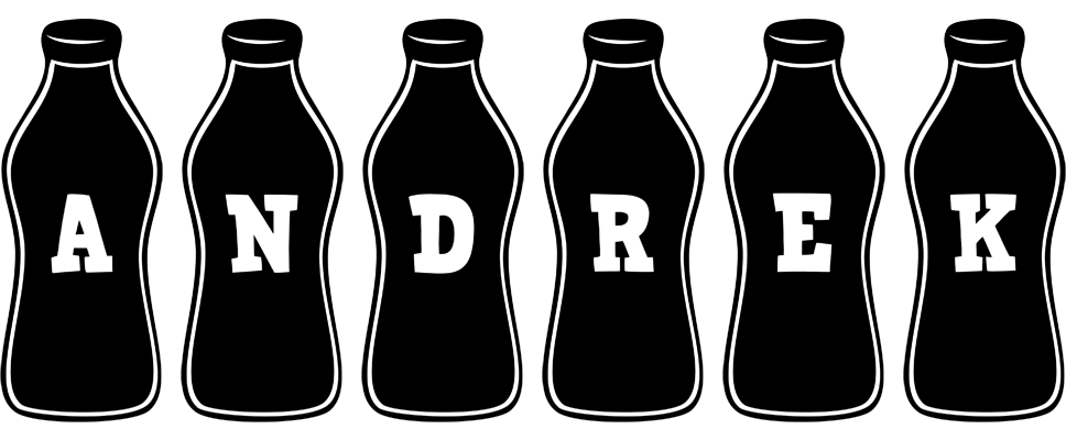 Andrek bottle logo