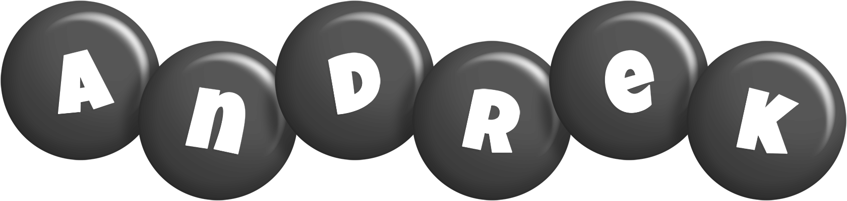 Andrek candy-black logo