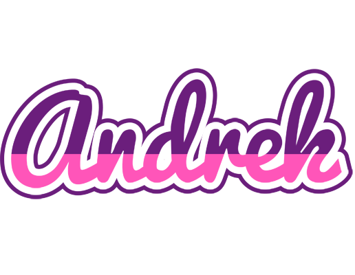 Andrek cheerful logo
