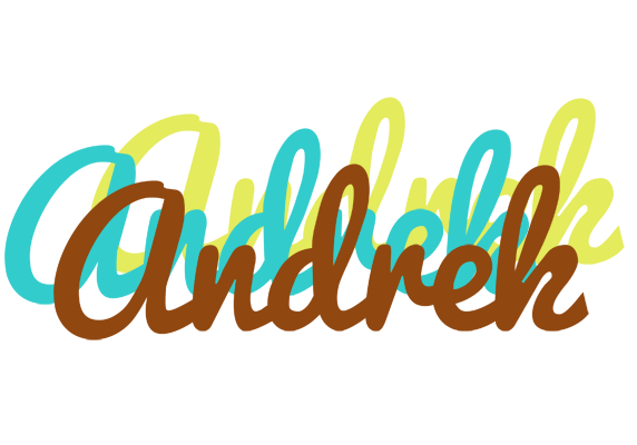 Andrek cupcake logo