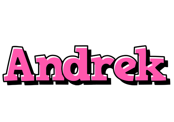 Andrek girlish logo