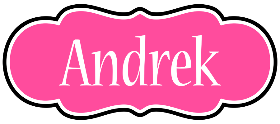 Andrek invitation logo