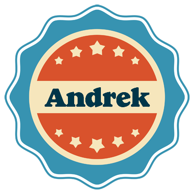 Andrek labels logo