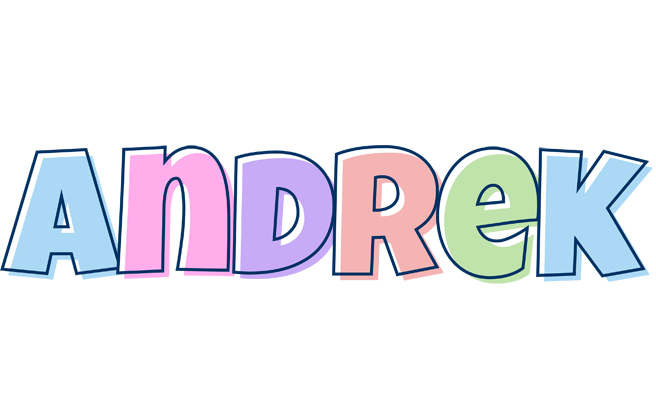 Andrek pastel logo