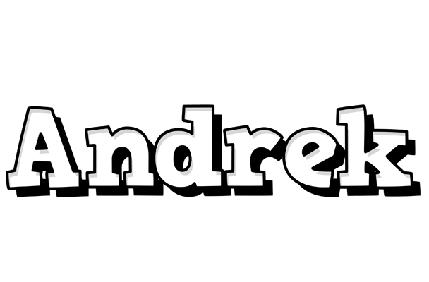 Andrek snowing logo