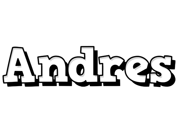 Andres snowing logo