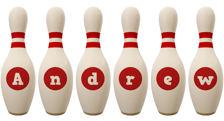 Andrew bowling-pin logo