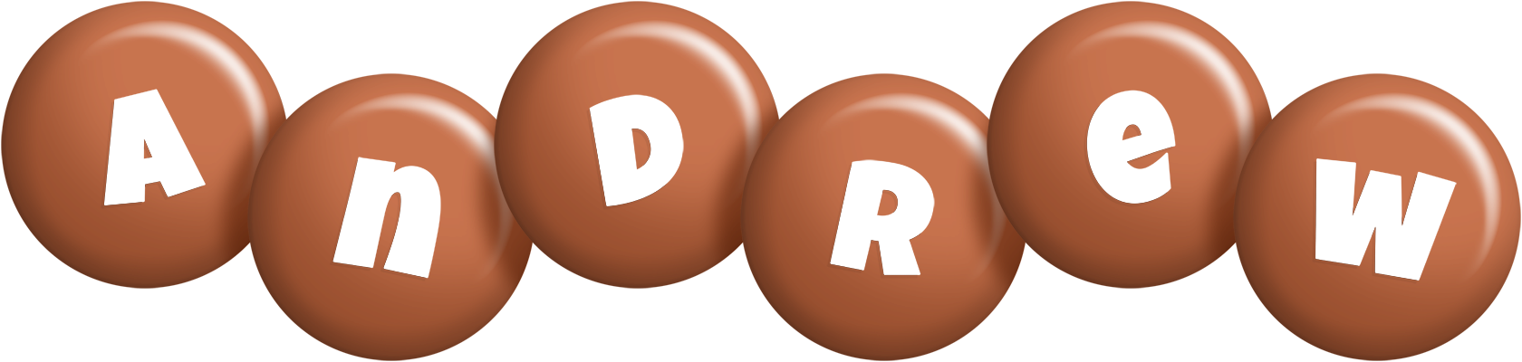 Andrew candy-brown logo