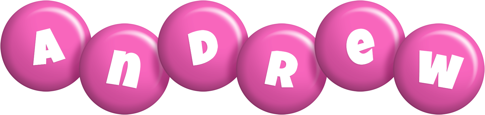 Andrew candy-pink logo