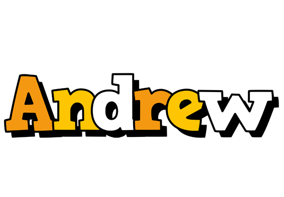 Andrew cartoon logo