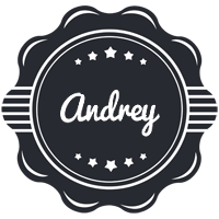 Andrey badge logo