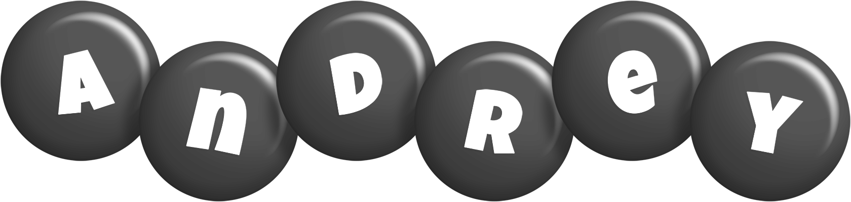 Andrey candy-black logo