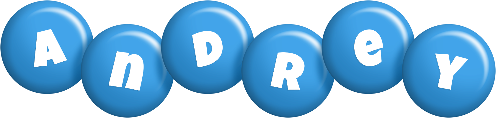 Andrey candy-blue logo
