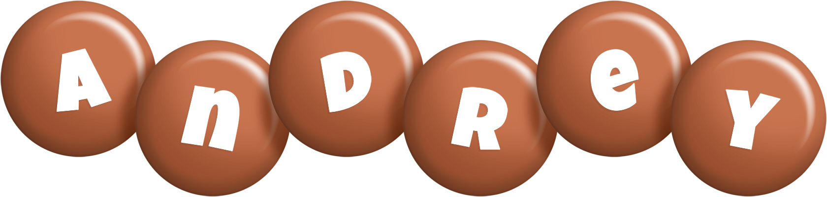 Andrey candy-brown logo