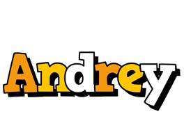 Andrey cartoon logo