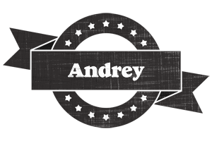 Andrey grunge logo