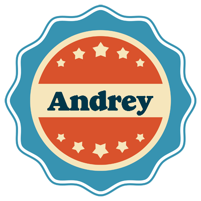 Andrey labels logo