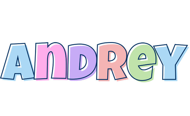 Andrey pastel logo