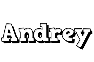 Andrey snowing logo