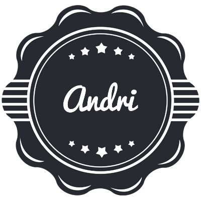 Andri badge logo